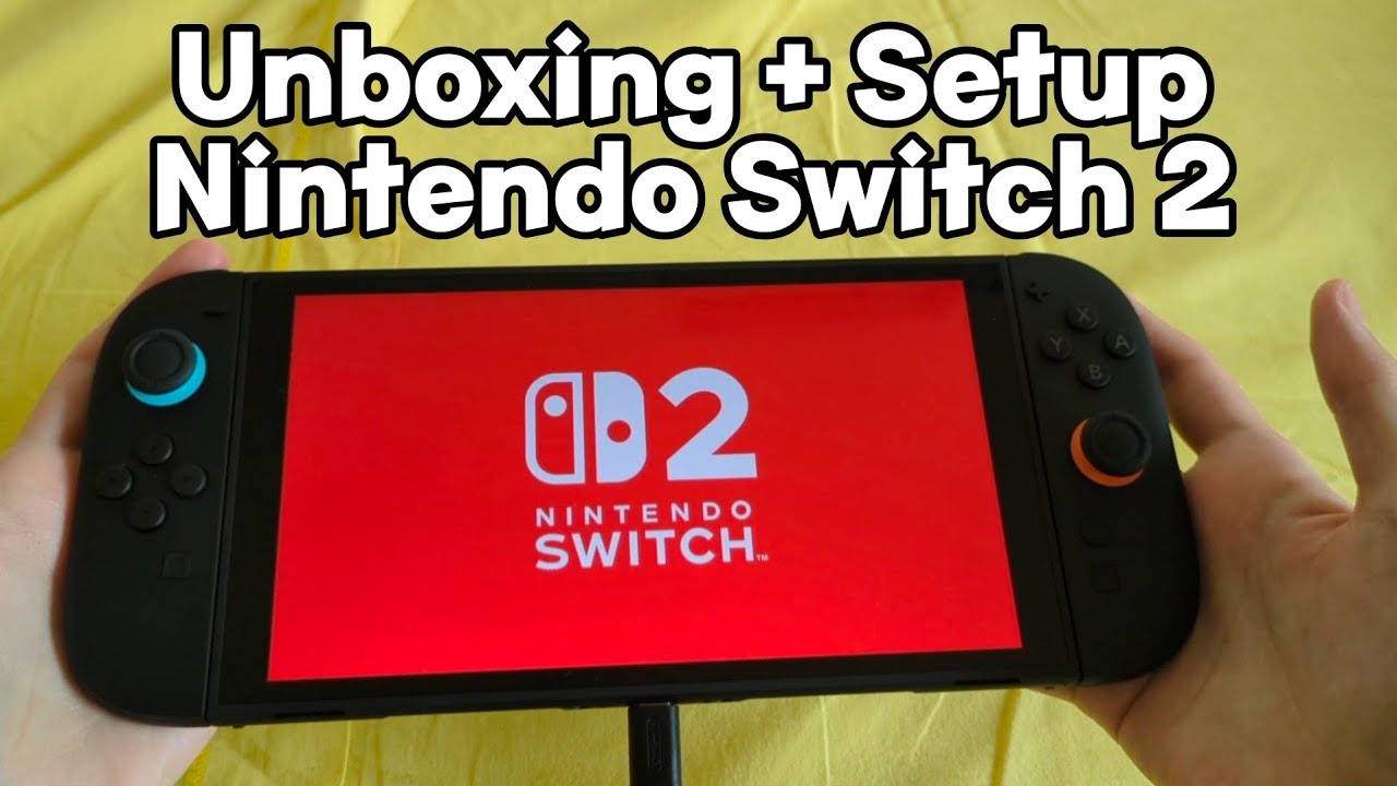 UNBOXING + SETUP DI NINTENDO SWITCH 2 - ITA