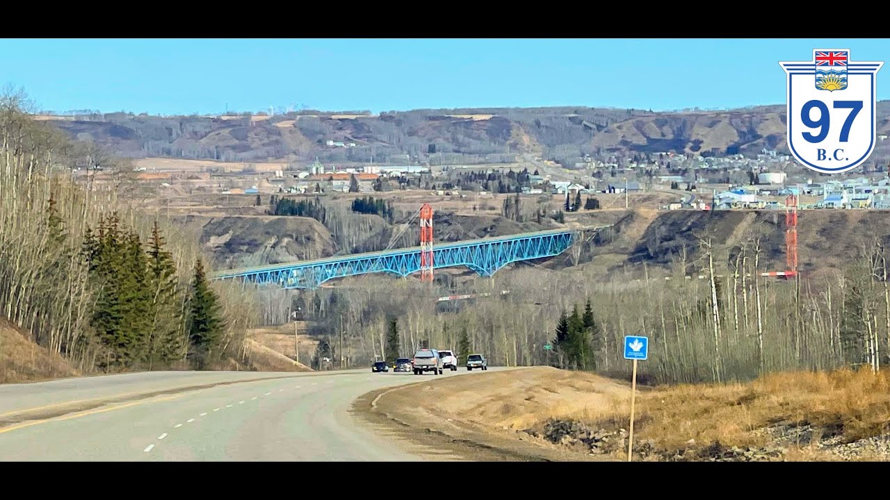 [2023/60] Alaska Highway into Fort St. John B.C. - Highway 97 Northbound