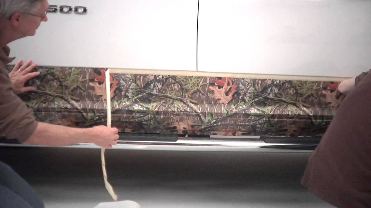 Mossy Oak Graphics Camouflage Rocker Panel Kit Installation Instructions