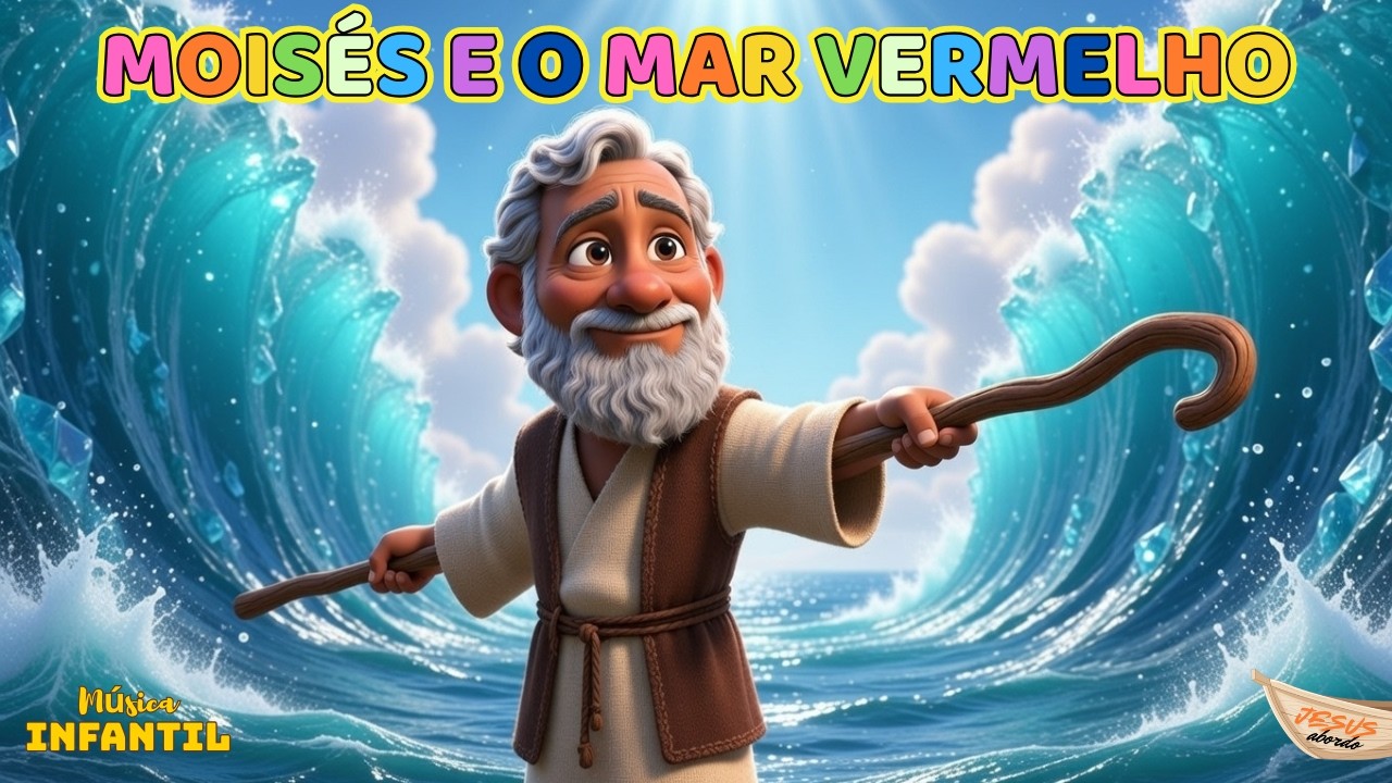 MOISÉS E O MAR VERMELHO | Música Infantil Cristã