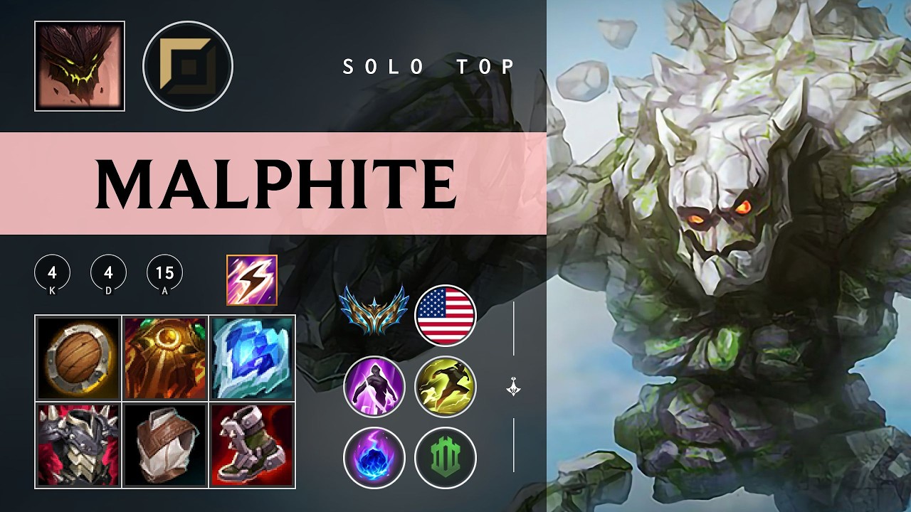 Malphite Top vs Jayce - NA Challenger Patch 26.05