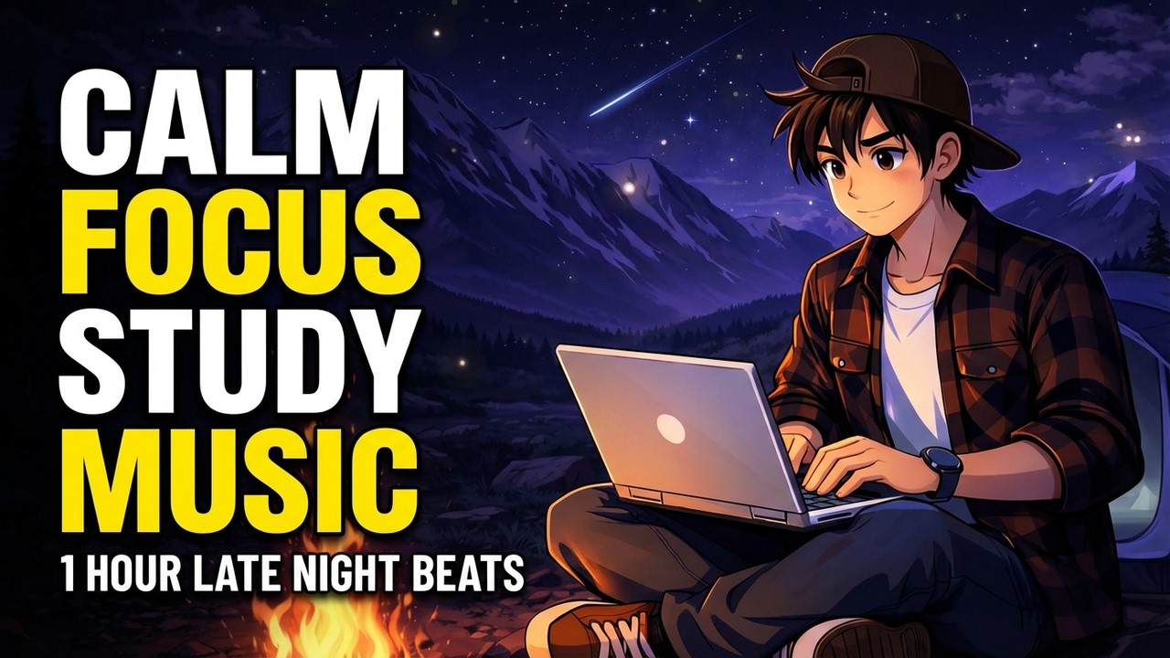 Calm Focus Music To Study Too – 1 Hour