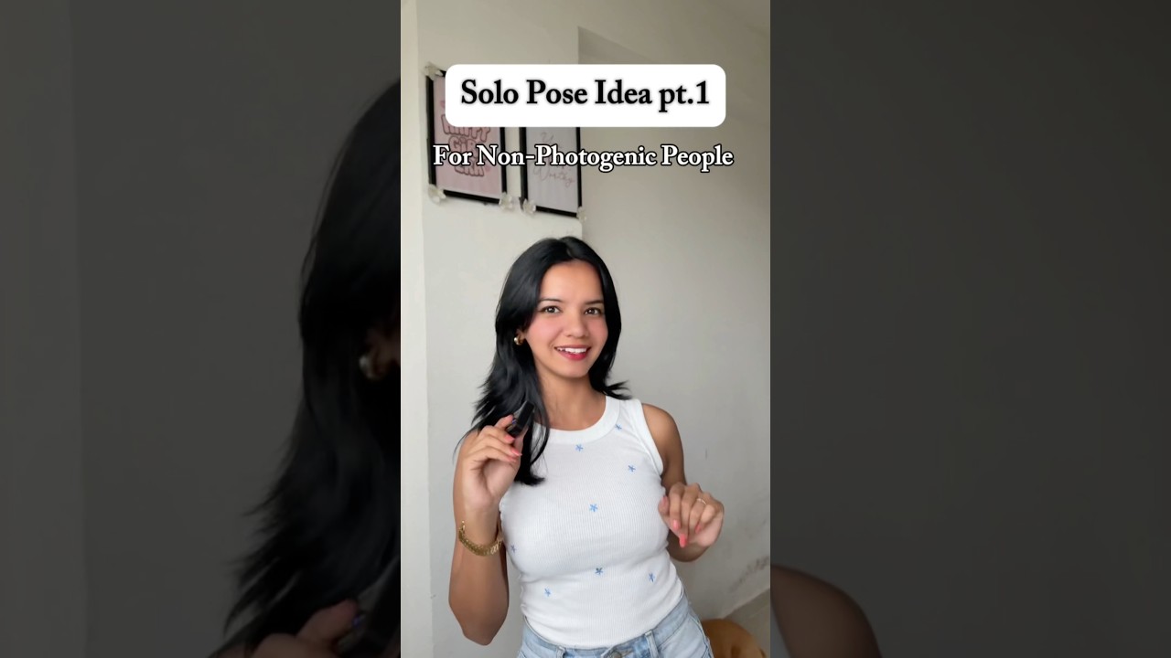 Solo Pose Idea pt.1 &hearts;️🥀| Camera Shy | Non photogenic people | Indoor photoshoot | Home photography