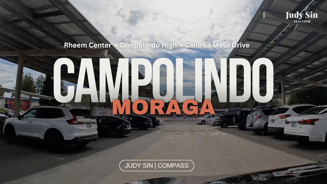 Campolindo Neighborhood, Moraga CA | Campolindo High School & Calle La Mesa Drive Tour