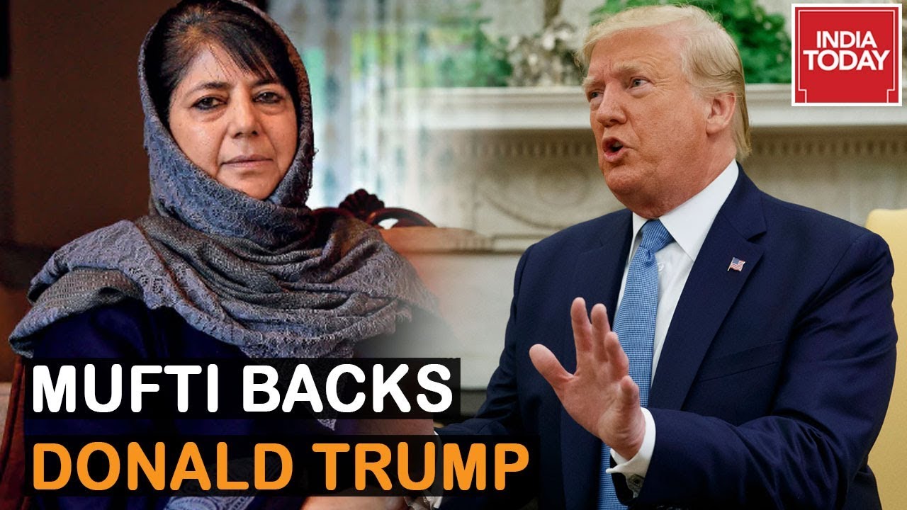 Mehbooba Mufti Backs Donald Trump's Mediation Pitch On Kashmir Issue