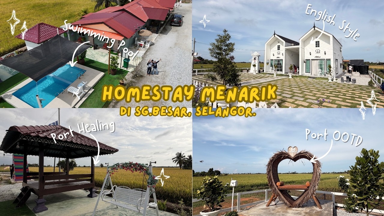 Macam Di England Tapi Tengah Sawah 🌾 | Full Review Homestay QQ Legacy
