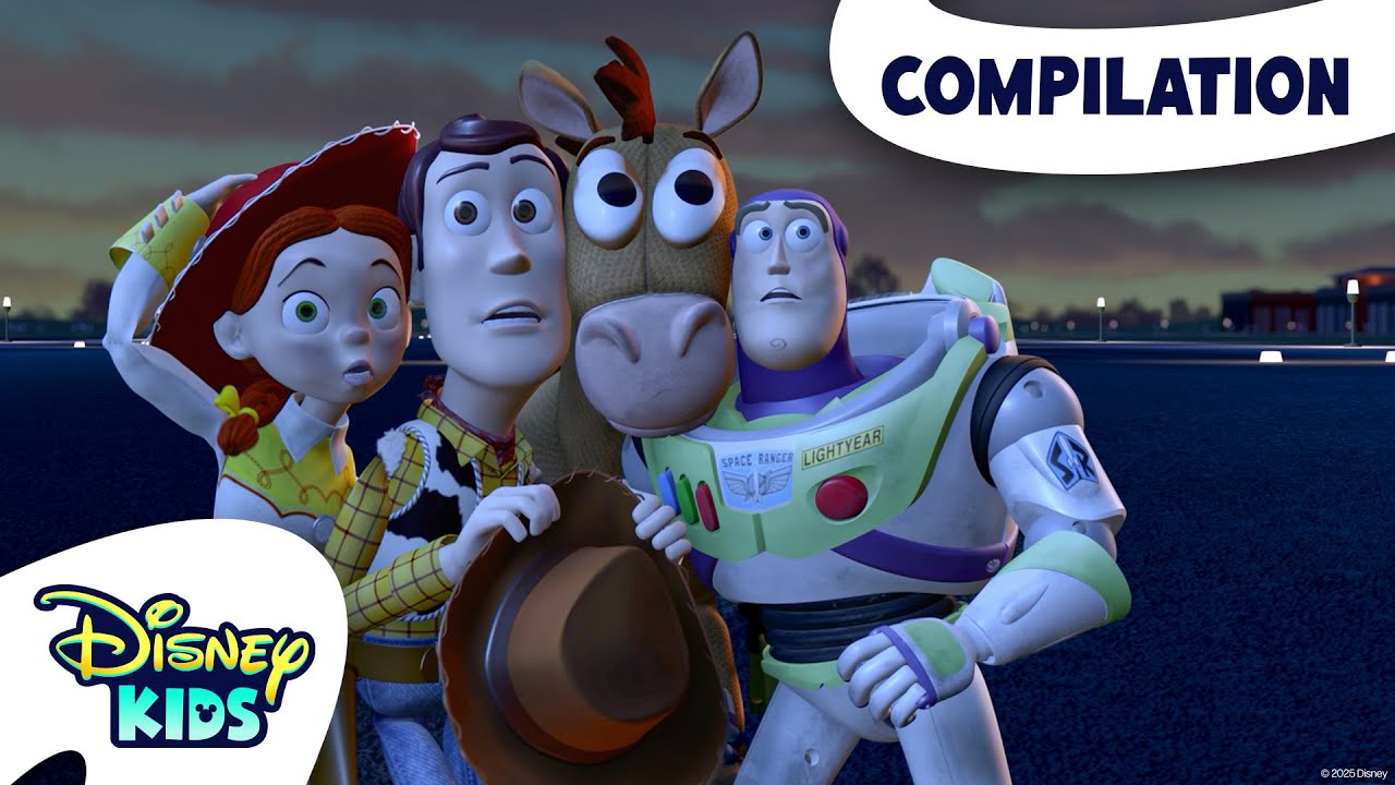 Adventures Through Toy Story 🤠👨‍🚀 | Pixar's Toy Story | ‪@disneykids