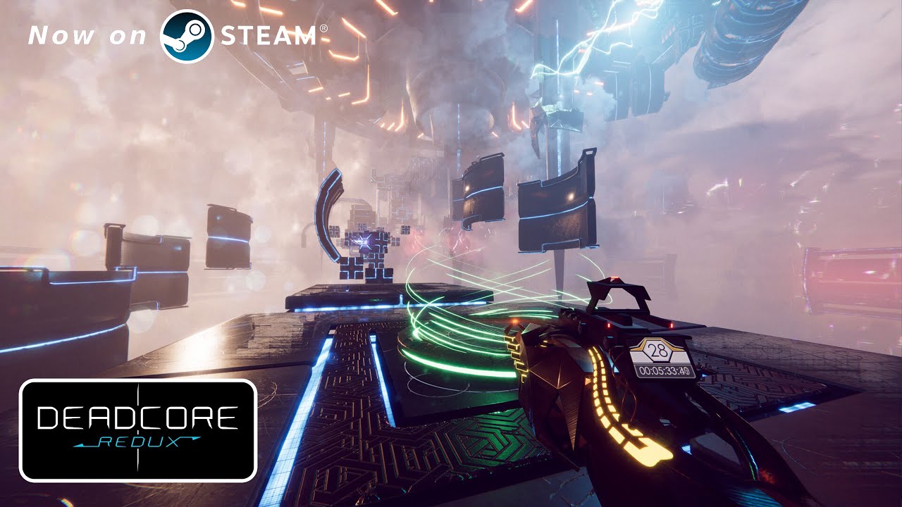 DeadCore Redux &ndash; Official Release Date Trailer | FPS Parkour Speedrun Remaster (Jan 15, 2026)