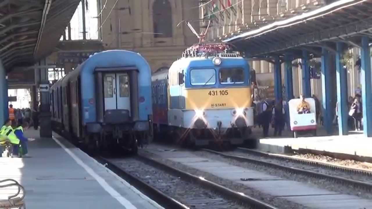 Budapest Keleti: sebesvonat indul Miskolc Tiszai pu.-Szerecsen át Sátoraljaújhelyre