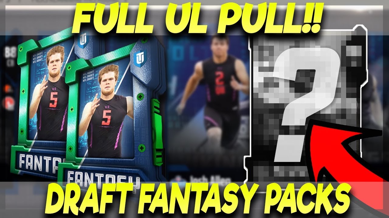 FULL ULTIMATE LEGEND PULL! NFL FANTASY PACK OPENING!| MADDEN 18 ULTIMATE TEAM PACK OPENING