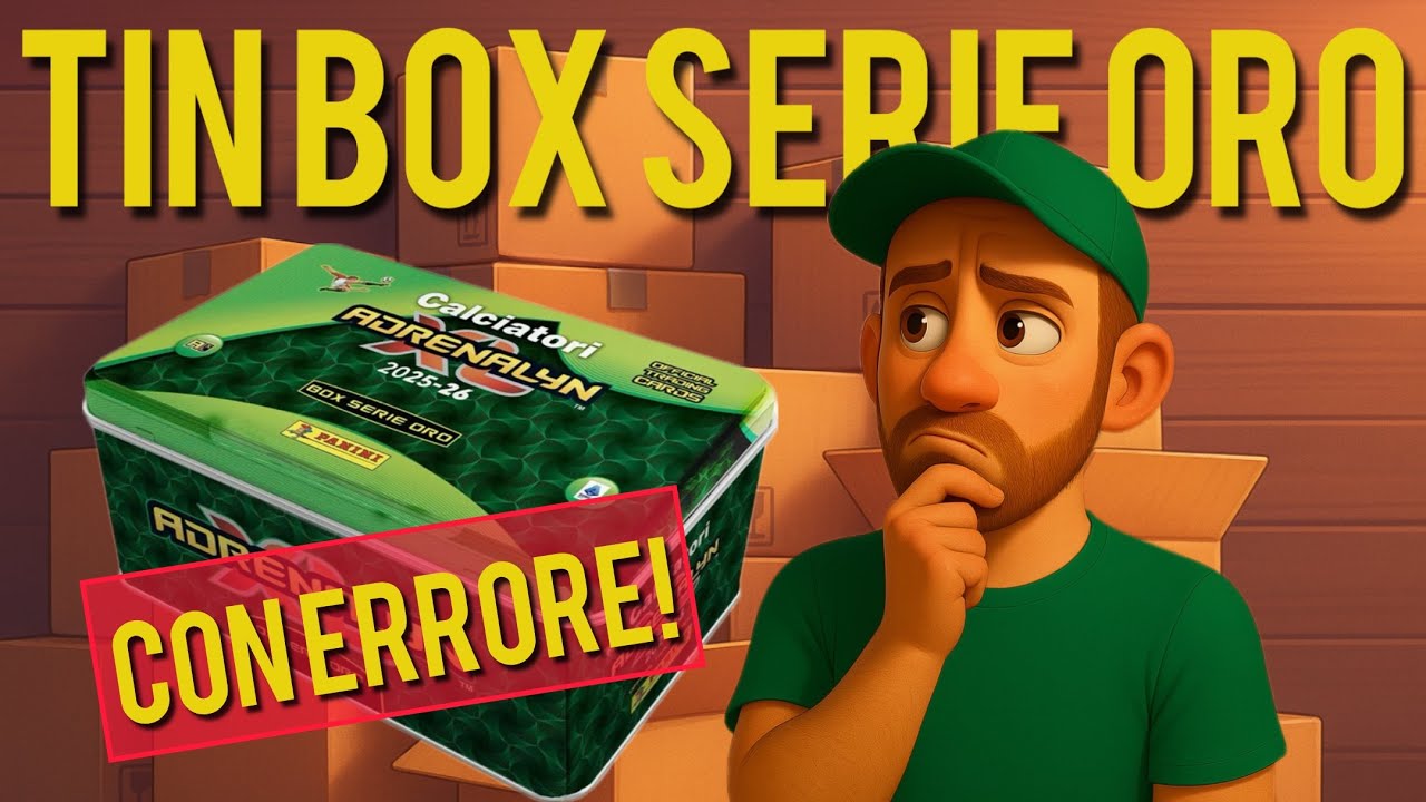 APRO LA TIN BOX SERIE ORO MA C’È un ERRORE! 🤬