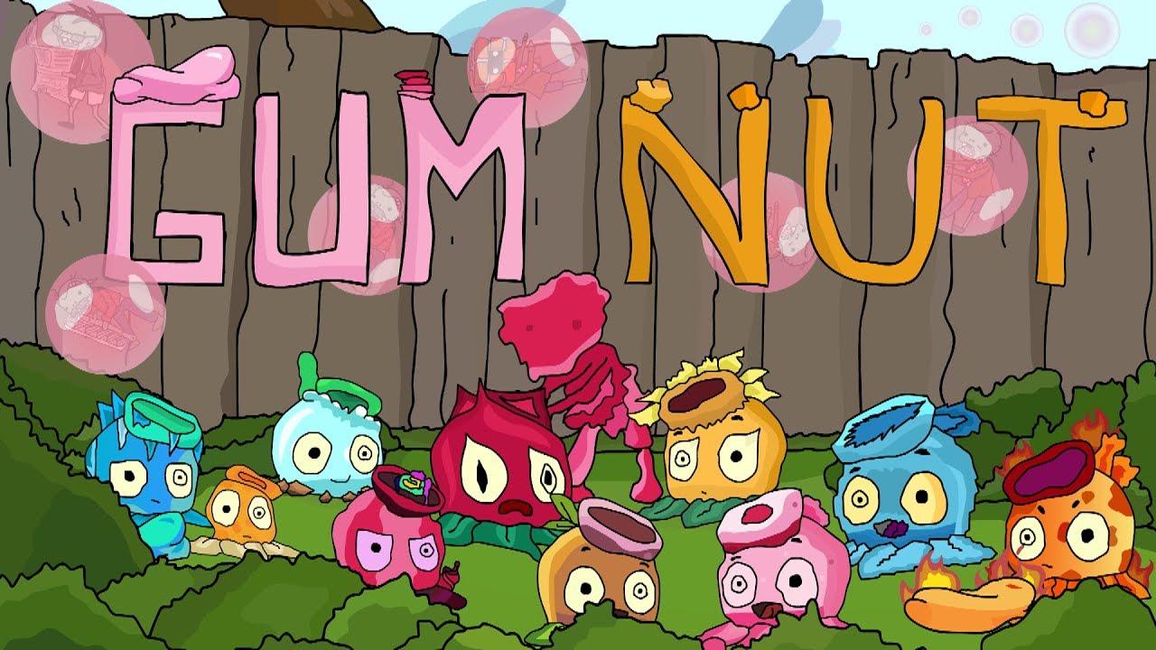 Растения против Зомби 2 Анимация 10 Видов GumNut