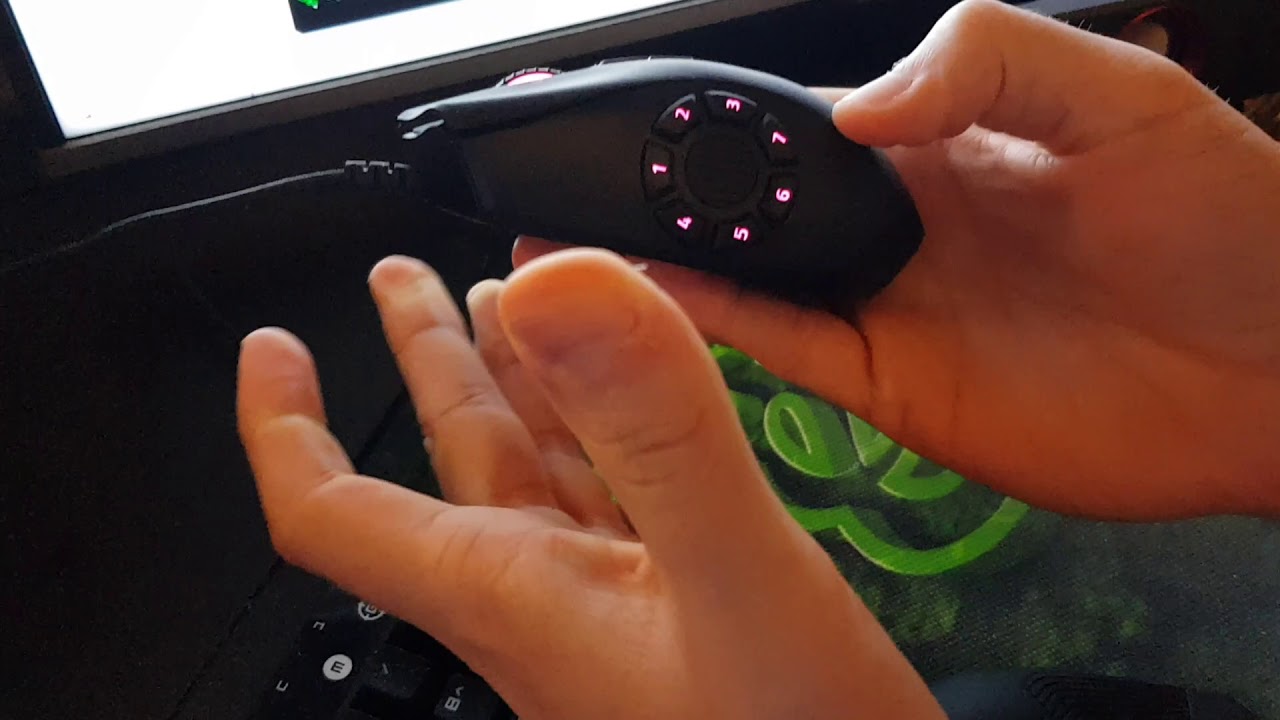 Razer Naga Trinity Side panels not working