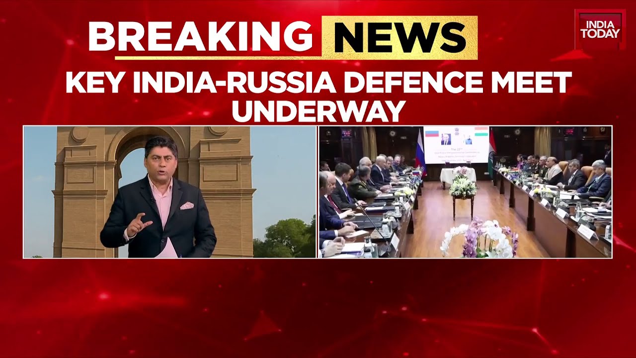 Rajnath Meets Russian Defence Minister Andrey Belousov: S-500, Su-57 & Logistics Pact on Agenda