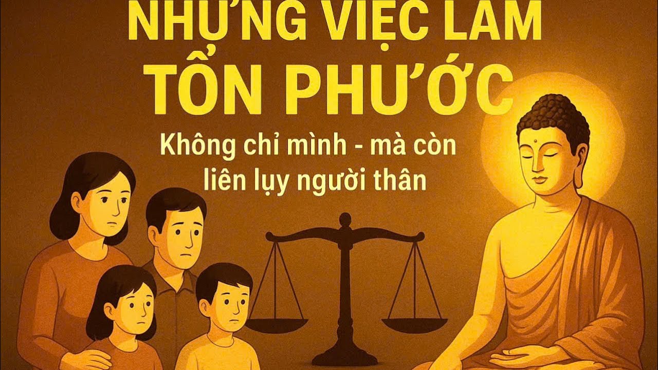Tập 113 Những Việc Làm Tổn Phước - Không chỉ mình mà còn liên luỵ người thân | Pháp Sư Tịnh Không