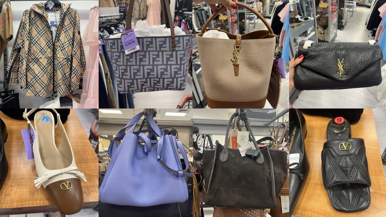 Shop TJMaxx Runway: Burberry | Fendi | Saint Laurent | Valentino 
