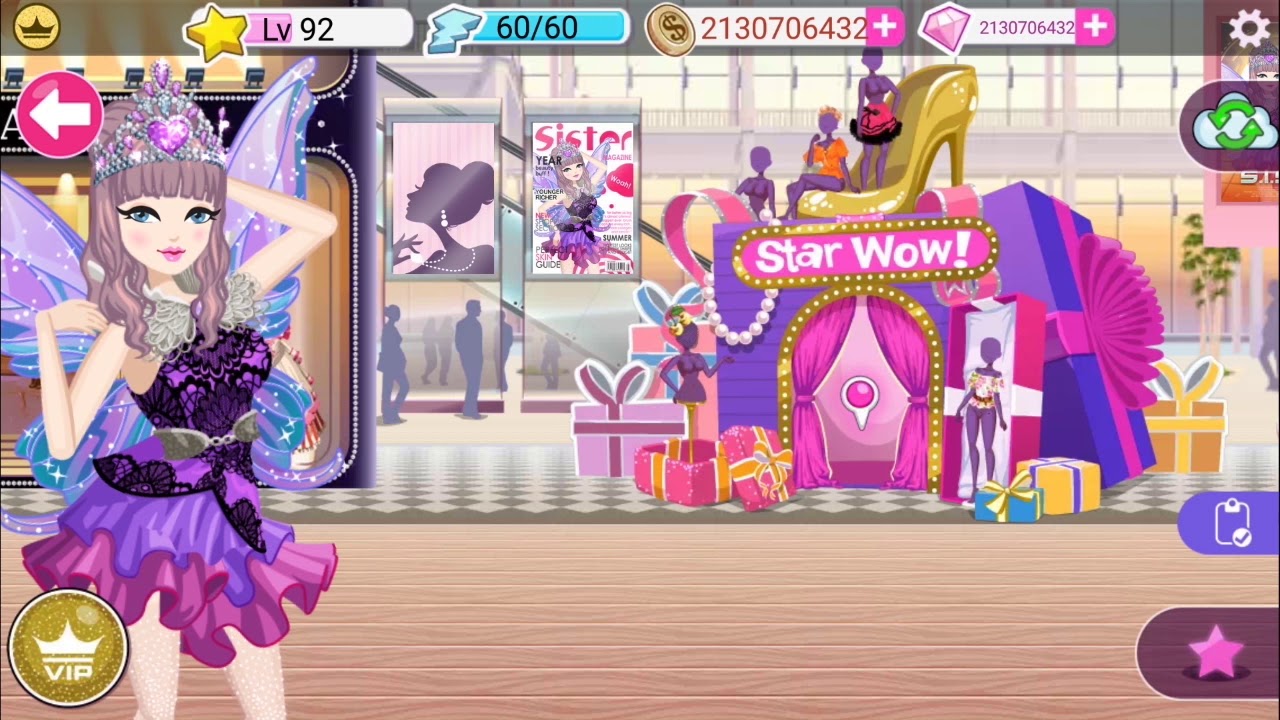 (~￣▽￣)~ STAR GIRL GAME - PREVIEW OF GET ALL CLOTHES - STAR WOW | SGQ3R6 ★~(◡﹏◕✿)