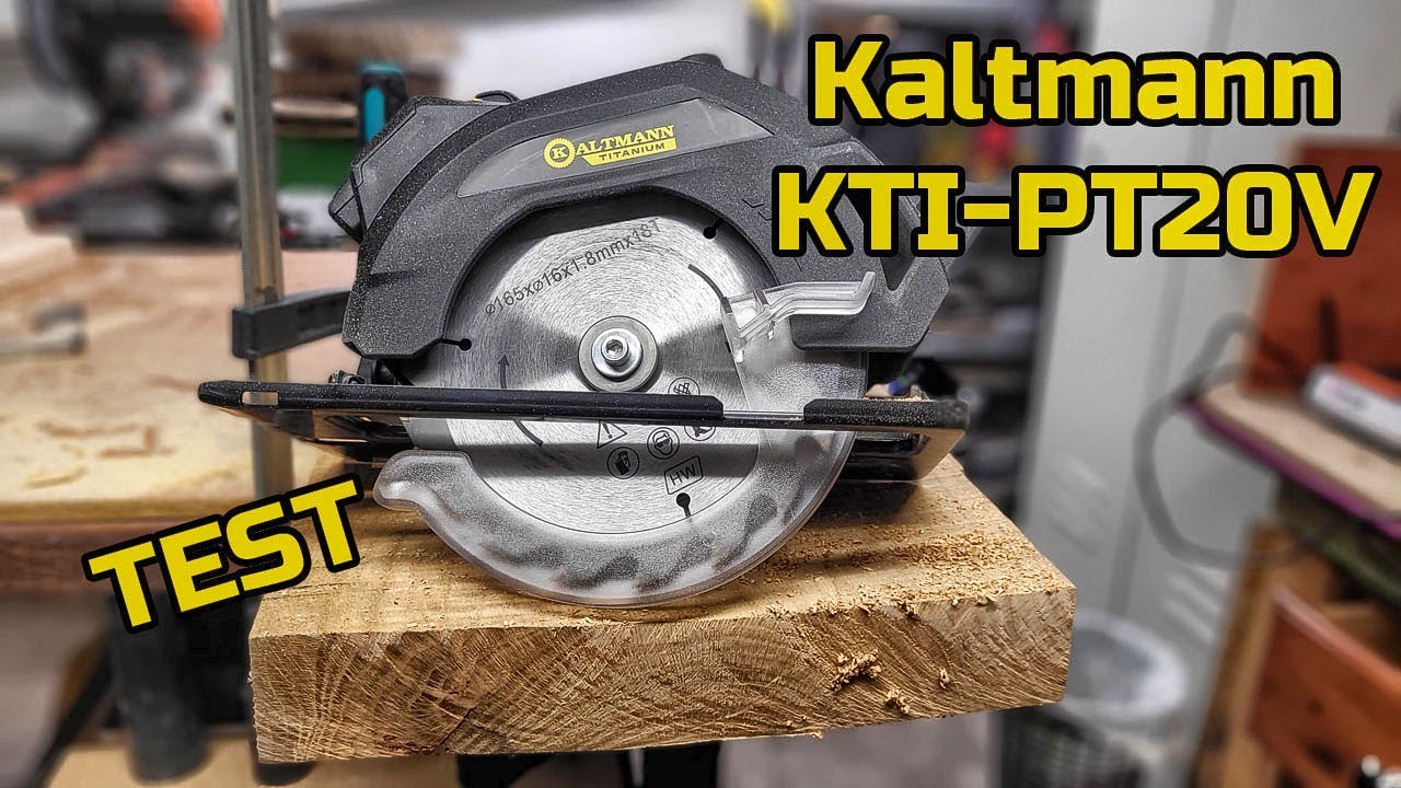 Kaltmann Titanium Pilarka Tarczowa KTI-PT20V TEST