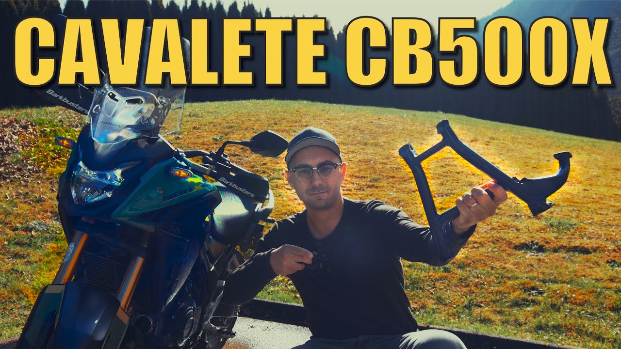 COMO INSTALAR CAVALETE NA CB500X MOTO