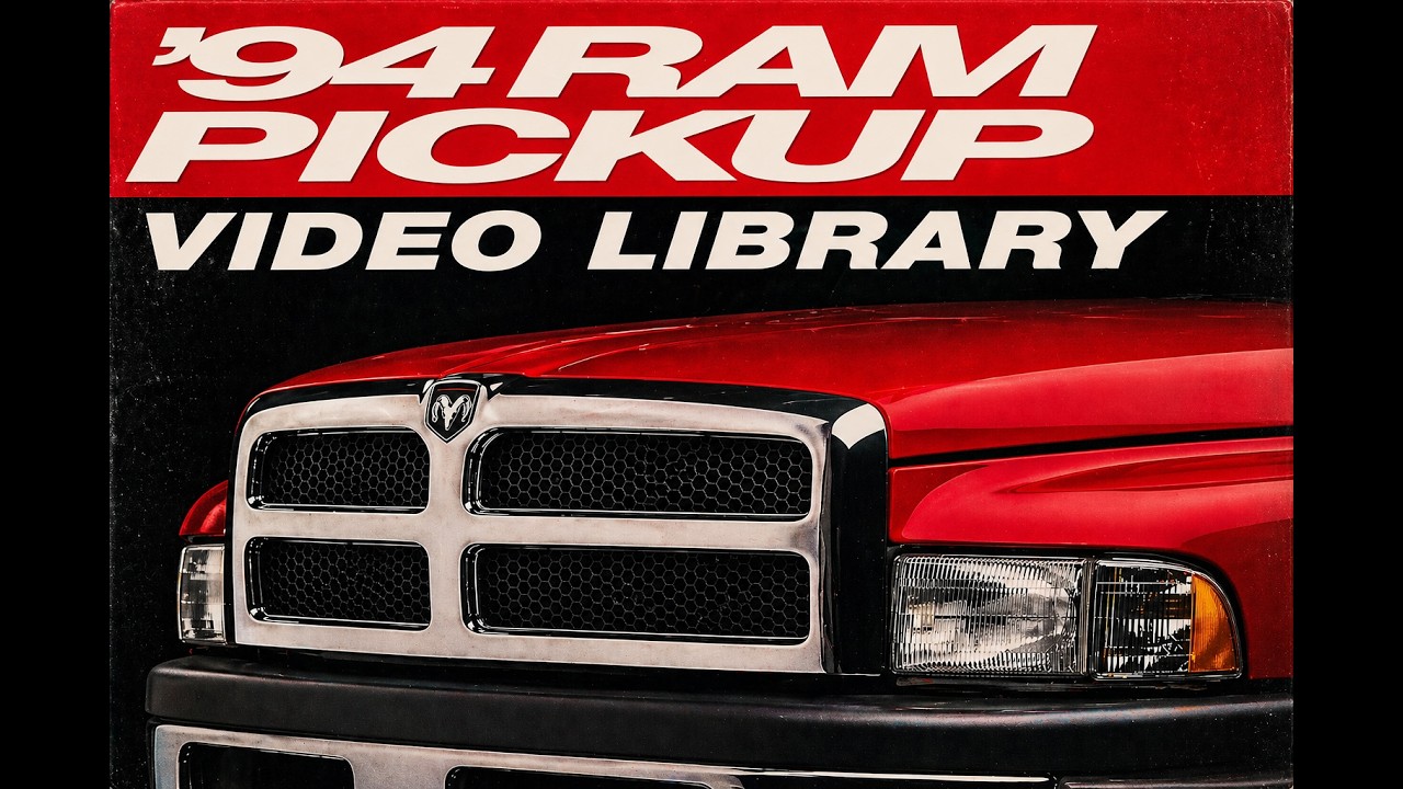 1994 Dodge Ram Video Library   Vol 2   Introducing Ram Pickup 4K 60fps
