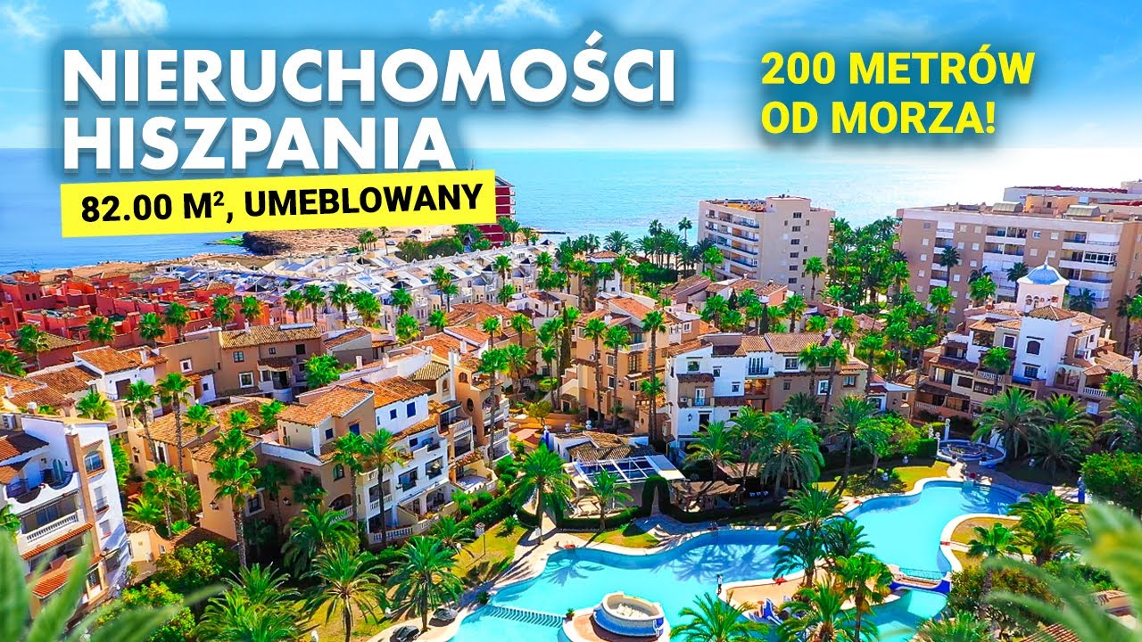 Mieszkanie w Hiszpanii TORREVIEJA 200 metrów od morza + Basen | Alegria Agencja Nieruchomości