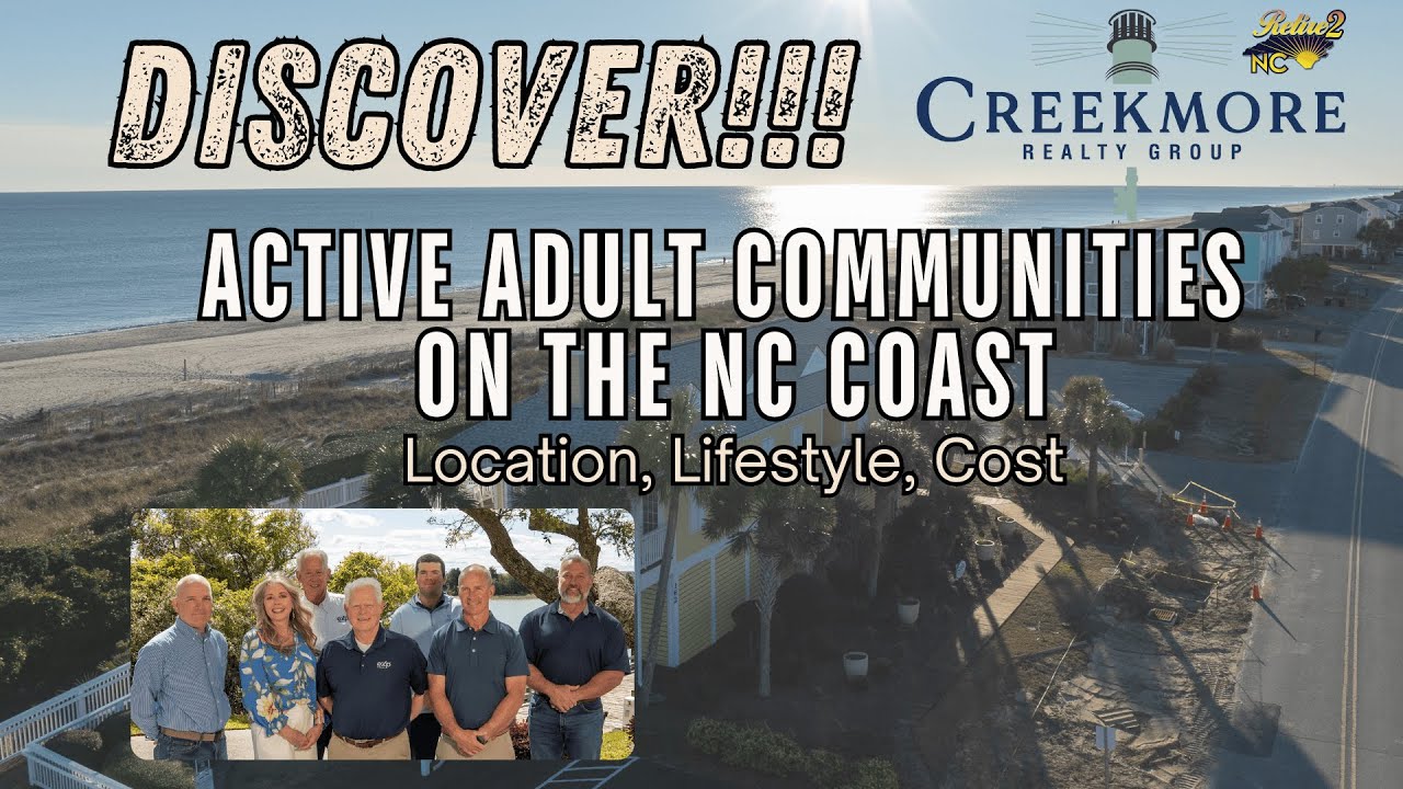 Active Adult Communities on the NC Coast | Webinar