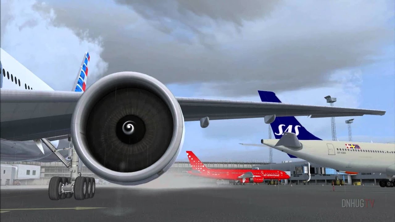 777 Immersion Engine Intake Airflow  : BEST FSX EFFECTS