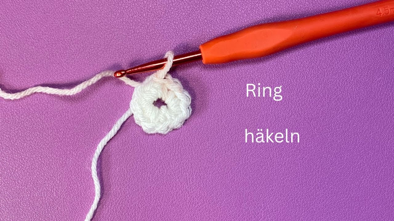 In Runden häkeln