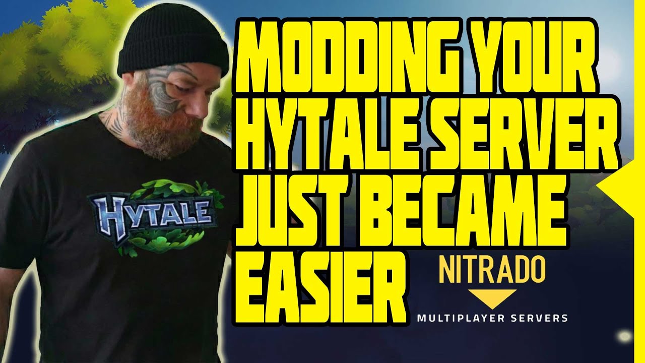 С Nitrado модификация вашего сервера Hytale стала проще.