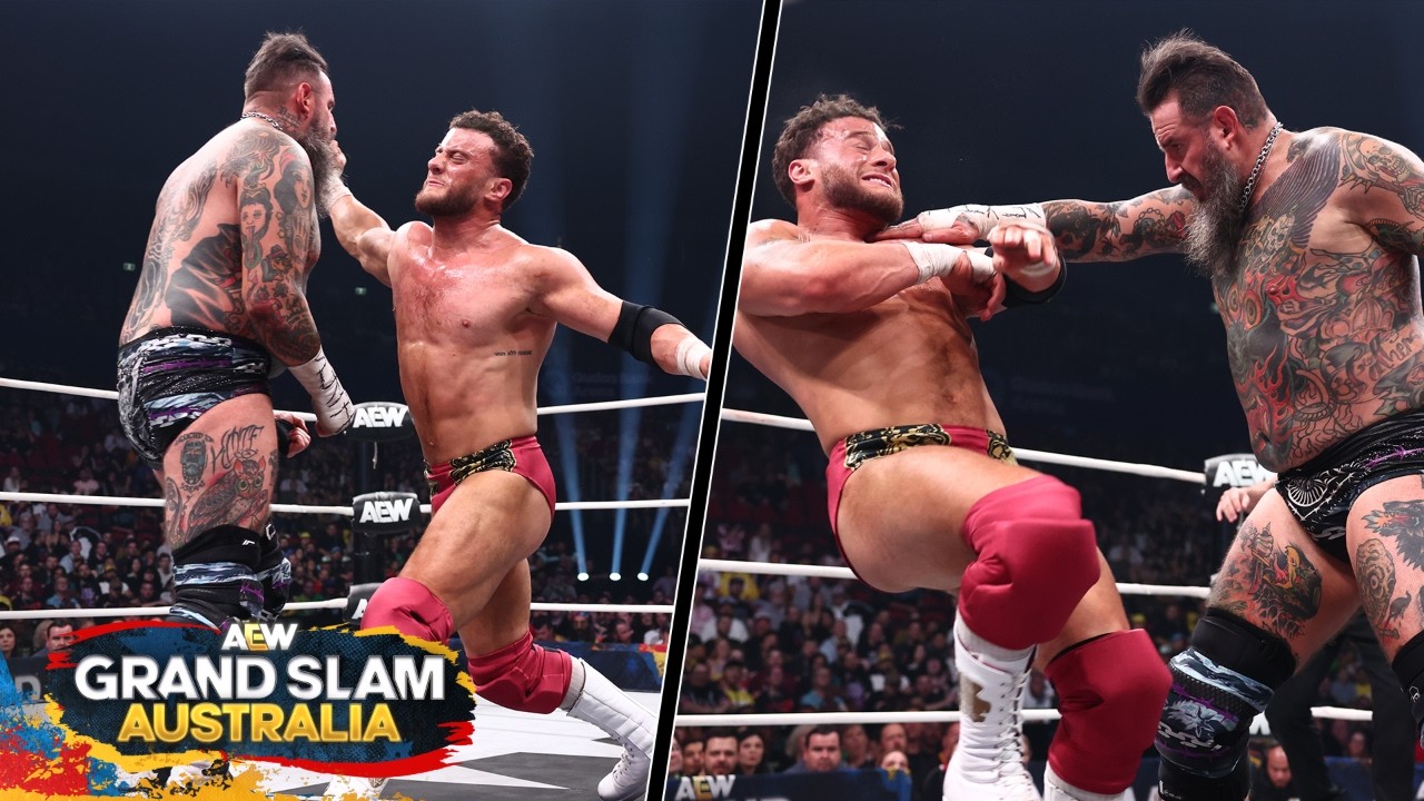 MJF vs Brody King - AEW World Championship MATCH HIGHLIGHTS | AEW Grand Slam Australia, 2/14/26