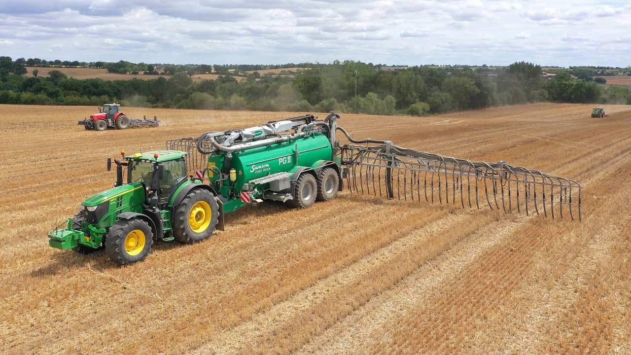 Épandage de digestat & Lisier Lapin 🐇 / 2x SAMSON PG 20 / 100 % JOHN DEERE / ETA SORETA