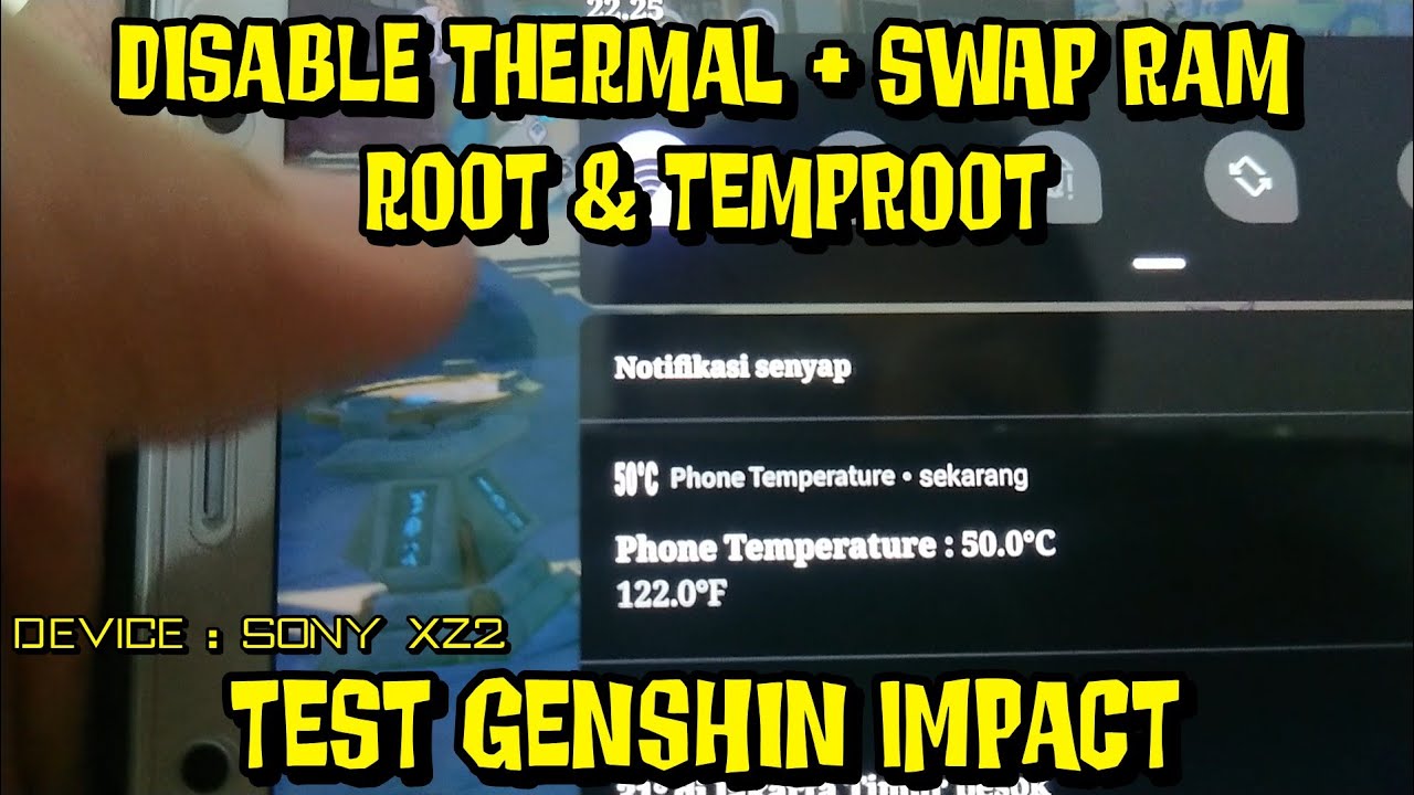 Disable thermal + Swap Ram .. Sony xperia XZ2