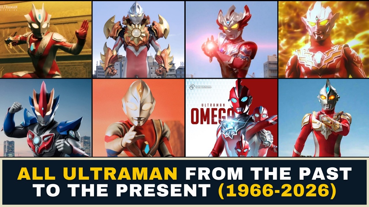 All Ultraman From The Past To The Present (1966-2026) #ultraman #ultramanzero #ultramantiga