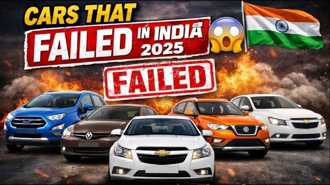 Cars That Failed in India 2025 😱 | Big Brands, Big Flops!