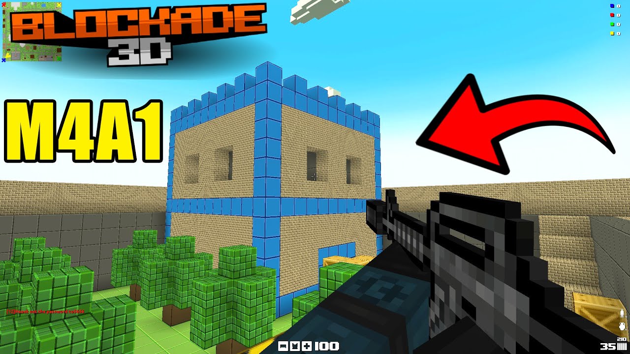 NAJPOPULARNIEJSZY KARABINEK M4A1 w Blockade 3D Free 2 Play Steam 