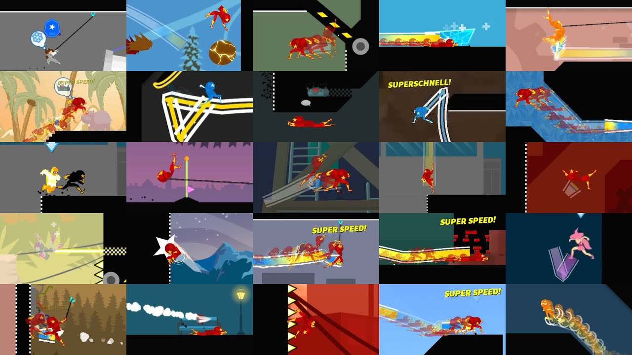 SpeedRunners - 213 mechanics/techniques/tricks/glitches