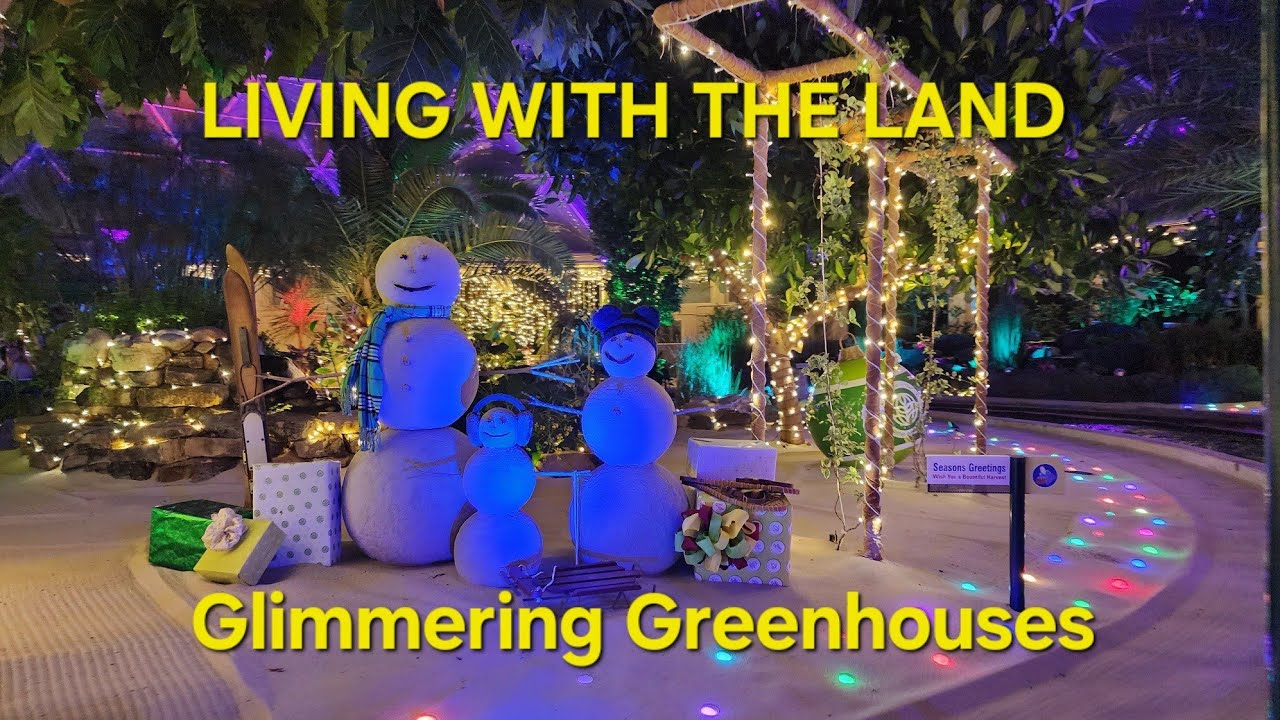 LIVING WITH THE LAND GLIMMERING GREENHOUSES *FULL RIDE* #glimmering #livingwitheland #epcot