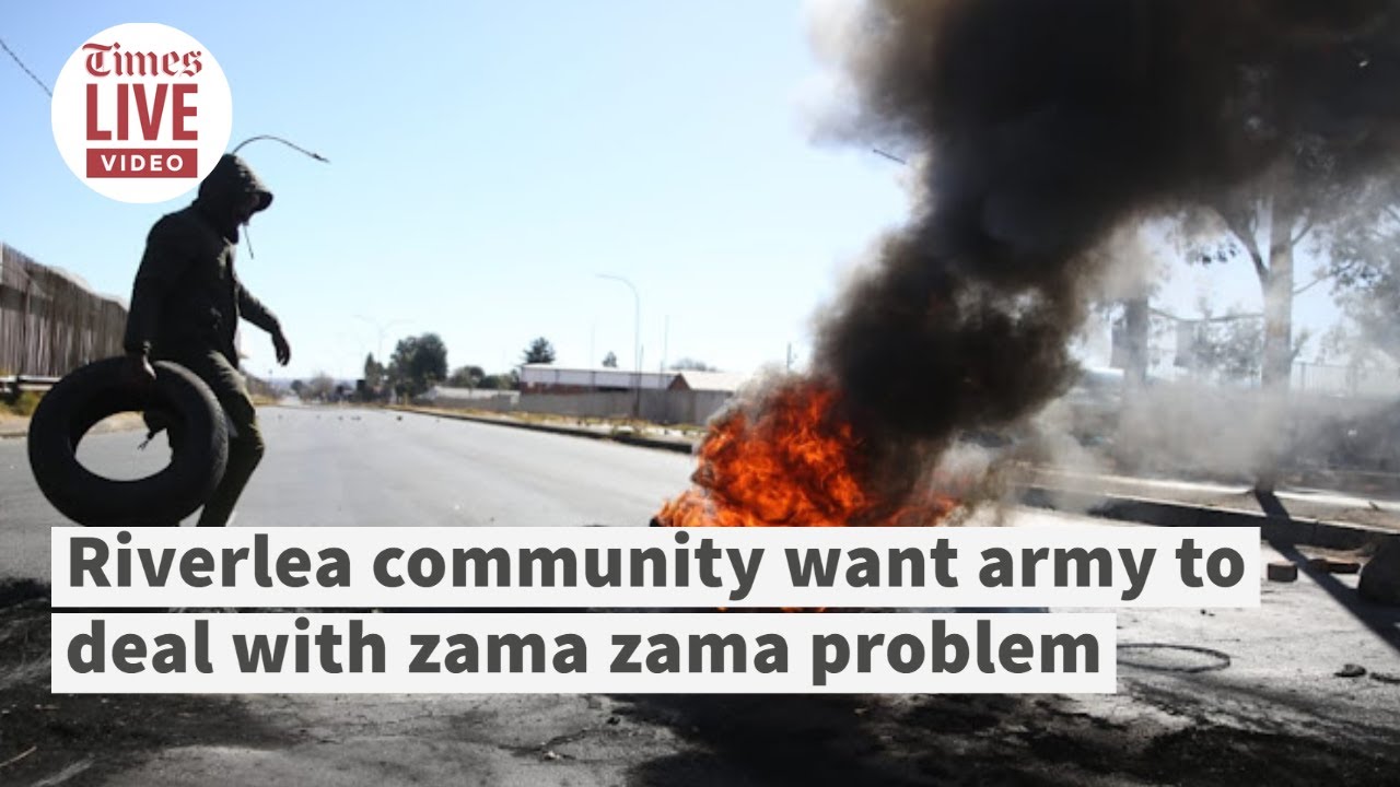 Riverlea community want army to deal with zama zama problem