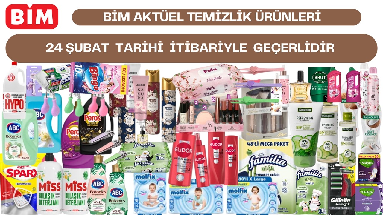 BİM'in En Ucuz Temizlik Ürünleri | Şubat 2026