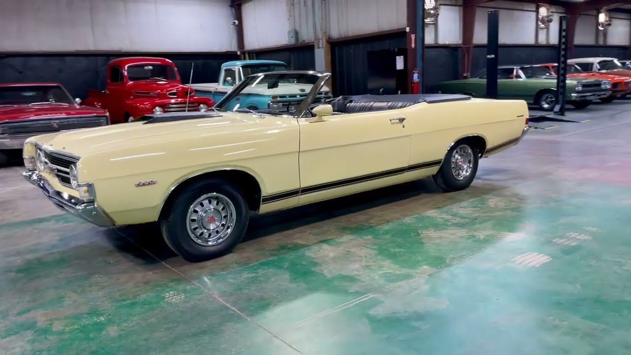 *SOLD* Restored 1968 Ford Torino GT Convertible / 390 / Automatic #123493