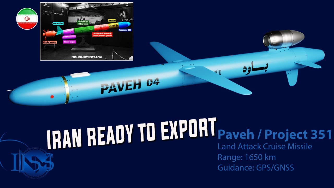 IRAN; Is Iran ready to export Paveh long-range cruise missiles to Russia?