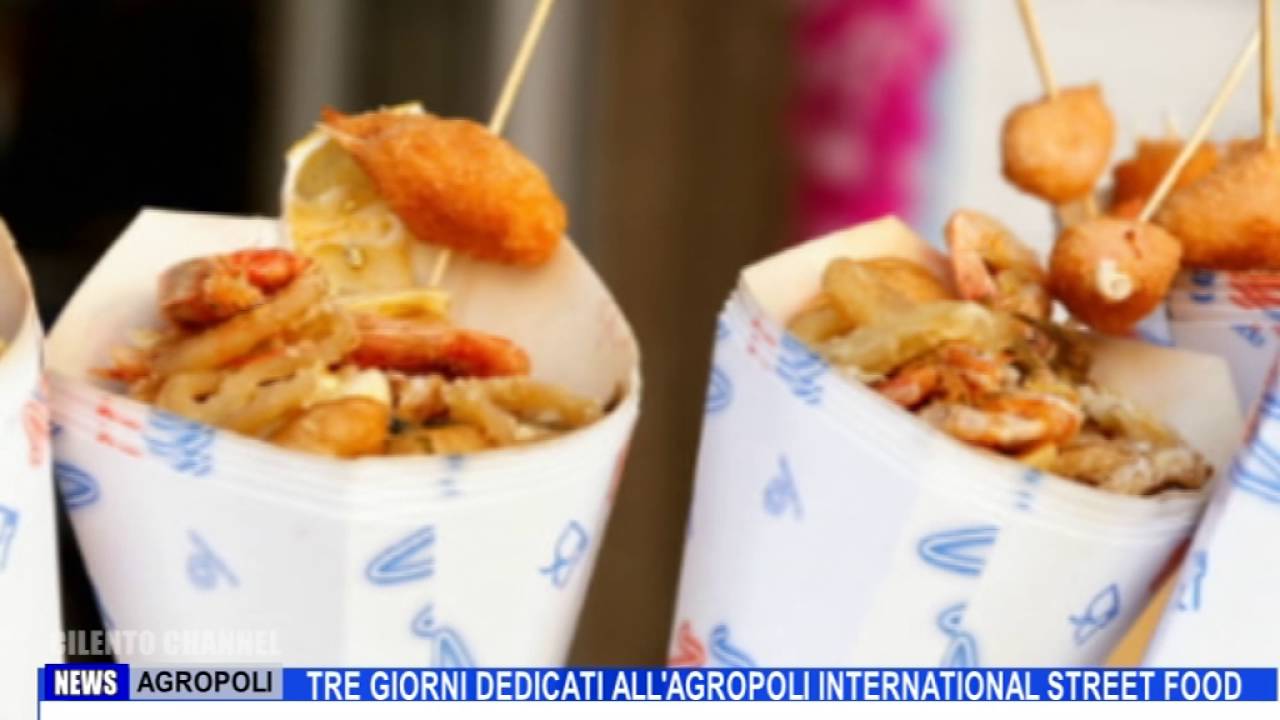 AGROPOLI, TRE GIORNI DEDICATI ALL'INTERNATIONAL STREET FOOD