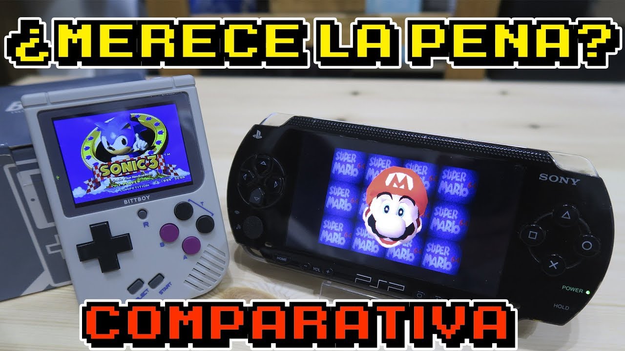 CONSOLAS CHINAS PARA EMULAR VS PSP - &iquest; MERECEN LA PENA ? - Bittboy Review Craker