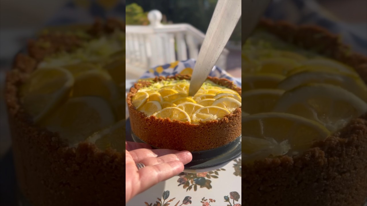 Cheesecake citron jaune et citron vert