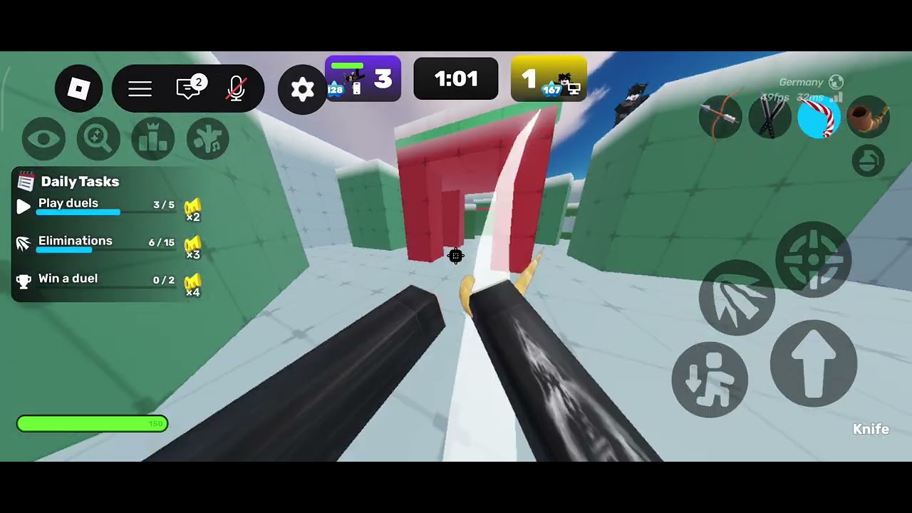 My frst 1v1 on yt