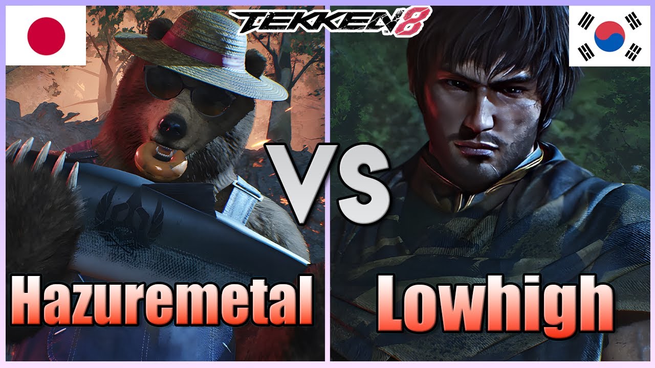 Tekken 8  ▰  Hazuremetal (Kuma) Vs Lowhigh (Shaheen) ▰ Ranked Matches!