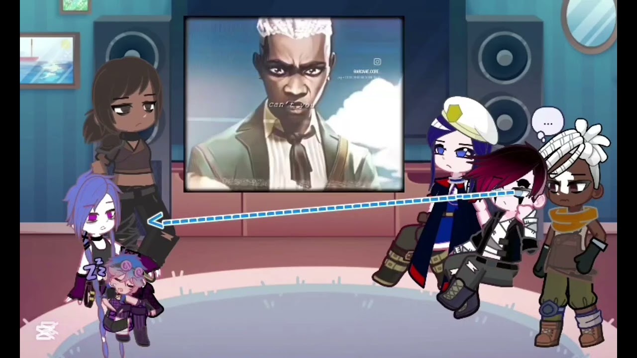 || Arcane react to 💙🩷Jinx 🩷💙|| first video!!! (Read description)|| PT 1/?? || ‼️x2‼️|| •Kiktzi•||