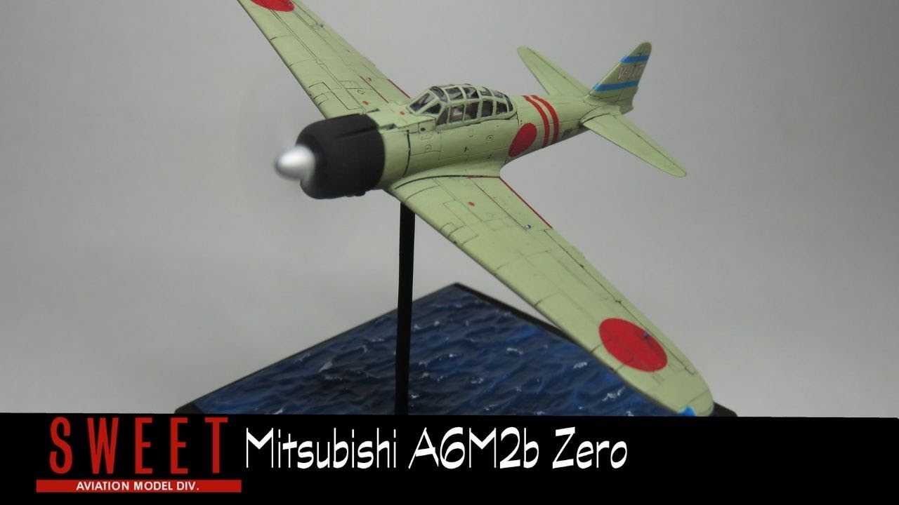 SWEET 1:144 Mitsubishi A6M2b Zero (Motorized) -New Audio-
