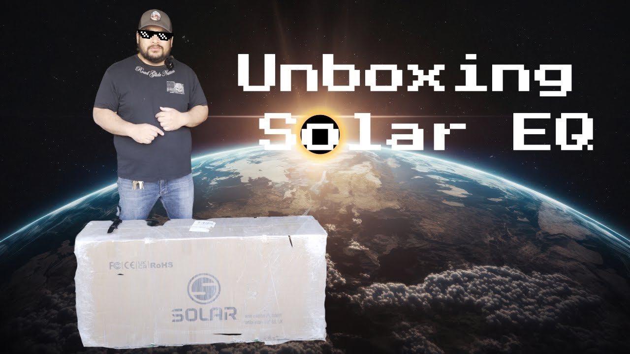 My First E- Scooter Unboxing the Solar EQ