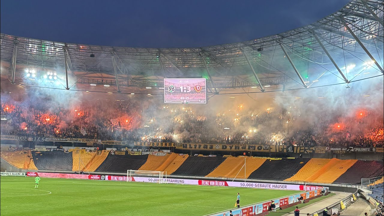 Dynamo Dresden in Hannover 04.04.2025